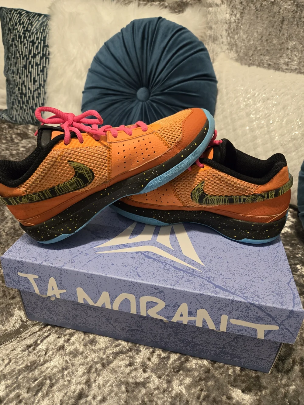 Nike Kids' Ja Morant Low-Top Sneakers